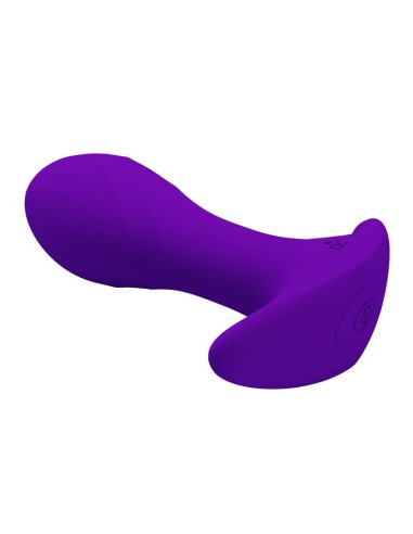 Estimulador Anal con Vibracion Purpura