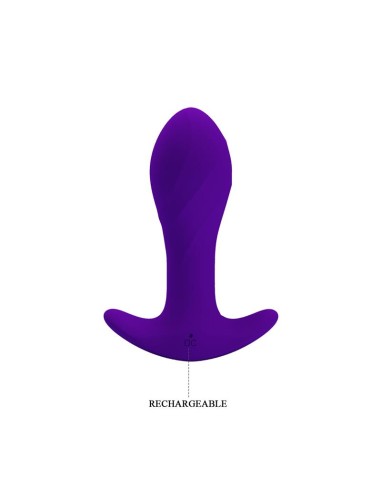 Estimulador Anal con Vibracion Purpura