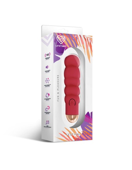 Ewon Estimulador 10 Velocidades Rust Red Ewon Estimulador 10 Velocidades Rust Red