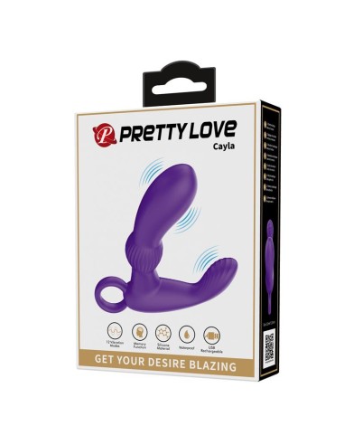 Masajeador Prostatico Cayla Rosa