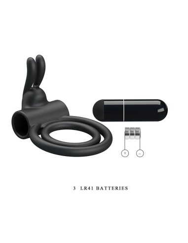Anillo Doble para el Pene con Vibracion Osmond