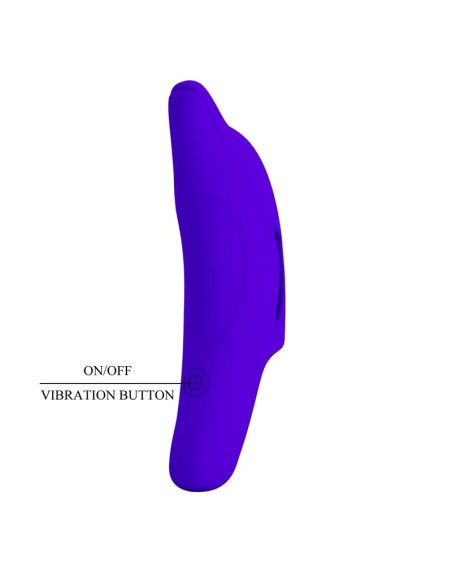 Estimulador de Dedo con Vibracion Delphini Honey Estimulador de Dedo con Vibracion Delphini Honey