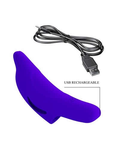 Estimulador de Dedo con Vibracion Delphini Honey