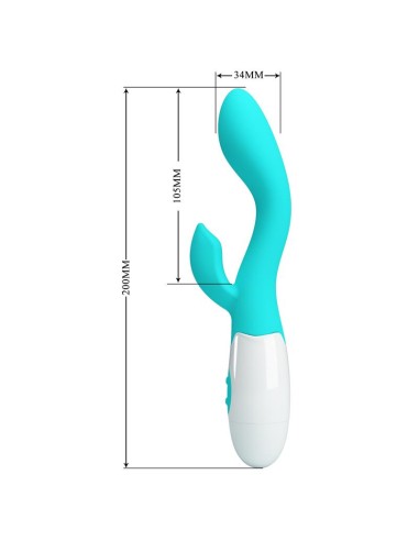 Vibrador Brighty 30 funciones Azul