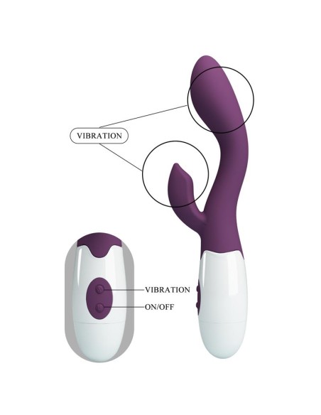 Vibrador Brighty 30 funciones Purpura