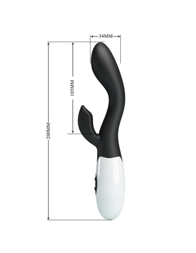 Vibrador Brighty 30 funciones Negro