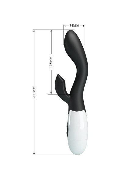 Vibrador Brighty 30 funciones Negro