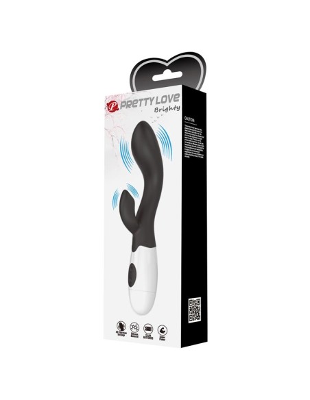Vibrador Brighty 30 funciones Negro
