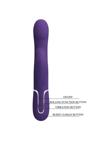 Zalin Rolling Vibrador con Bolas Rotatorias USB