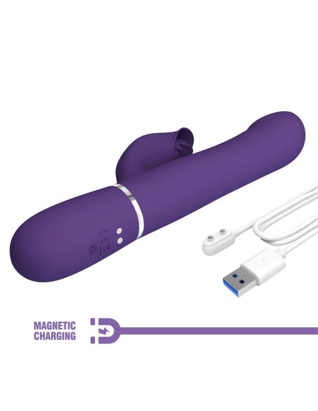 Zalin Rolling Vibrador con Bolas Rotatorias USB Zalin Rolling Vibrador con Bolas Rotatorias USB