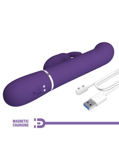 Coale Vibrador con Thursting y Bolas Rotatorias