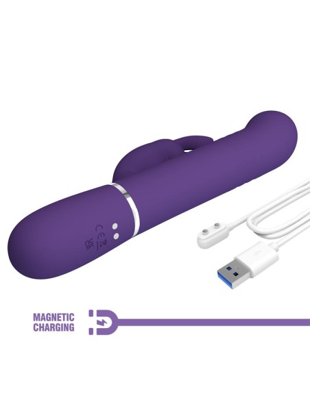 Coale Vibrador con Thursting y Bolas Rotatorias