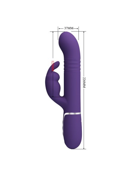 Coale Vibrador con Thursting y Bolas Rotatorias