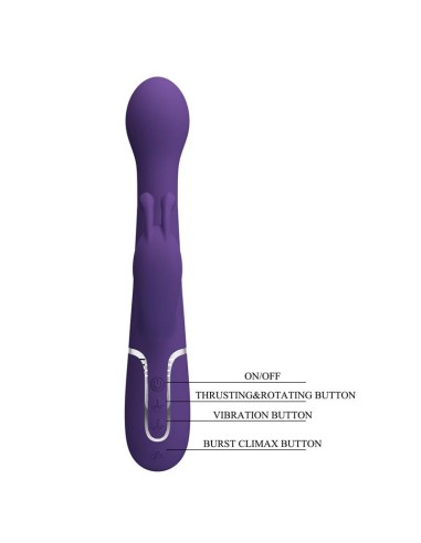 Dejon Vibrador con Thursting y Rotacion Twinkled
