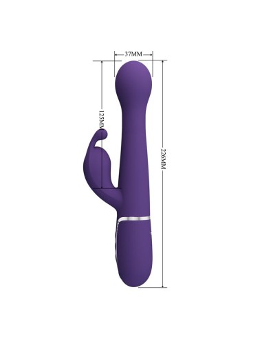 Dejon Vibrador con Thursting y Rotacion Twinkled