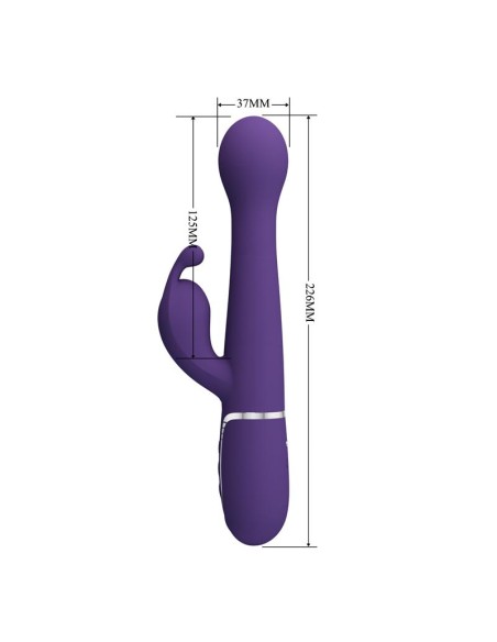Dejon Vibrador con Thursting y Rotacion Twinkled