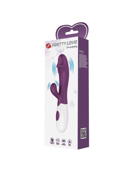 Vibrador Snappy 30 funciones Purpura