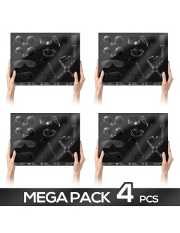 Pack de 4 Set Bondage 11 Piezas Negro 2