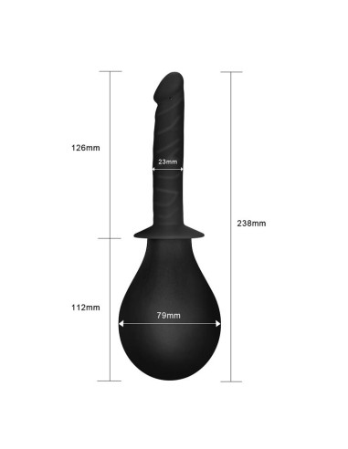 Ducha Anal Deluxe Douche Negro