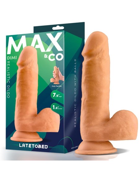 Dimi Dildo Realista con Testiculos 79 Natural Dimi Dildo Realista con Testiculos 79 Natural