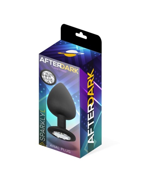 Sparkly Plug Anal con Joya Silicona Talla L 95 cm x 45 cm