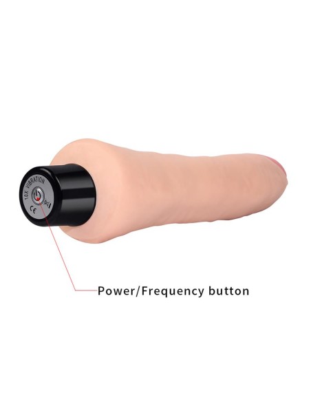 Vibrador Real Softee 9 Natural Vibrador Real Softee 9 Natural