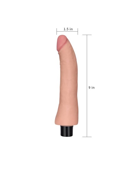 Vibrador Real Softee 9 Natural Vibrador Real Softee 9 Natural