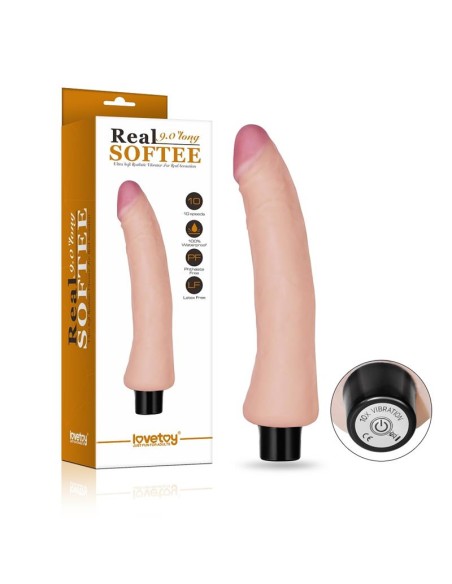 Vibrador Real Softee 9 Natural Vibrador Real Softee 9 Natural