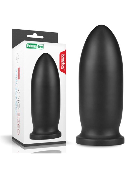 Dildo King Sized Anal Bomber 9 Negro