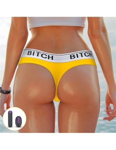 Braguita Abierta con Bala Vibradora y Control Remoto Talla S