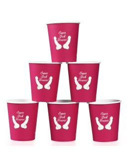 Vasos de Carton Pack de 6 2