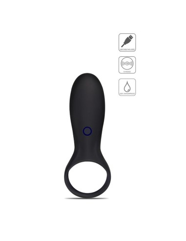 Anillo para el Pene iJoy Stamina Ring USB Negro