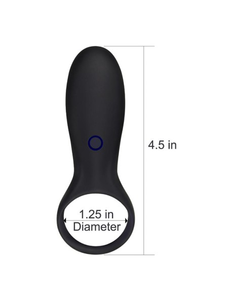 Anillo para el Pene iJoy Stamina Ring USB Negro