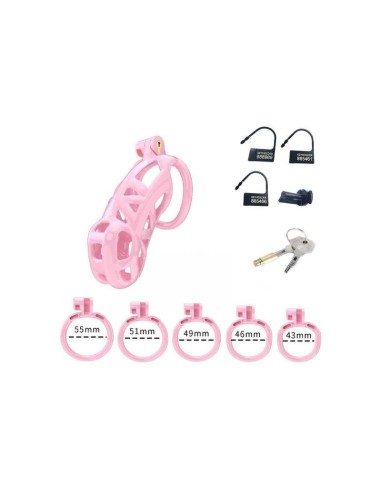 Jaula para el Pene PC01 Rosa