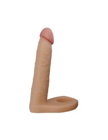 Dildo The Ultra Soft Double 6.25 Natural|A Placer
