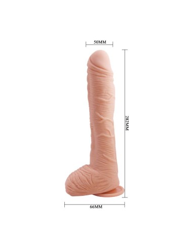 Alex Dildo con Testiculos Punto G con Ventosa Natural