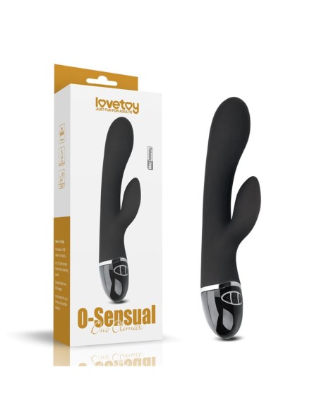 Vibrador O Sensual Clit Duo Climax Negro Vibrador O Sensual Clit Duo Climax Negro