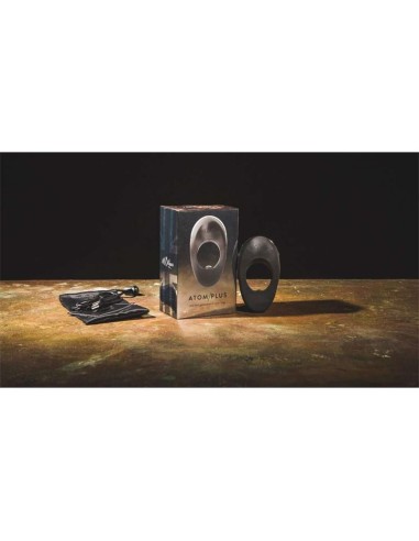 Anillo Vibrador Atom Plus Estimulacion Perianal Negro