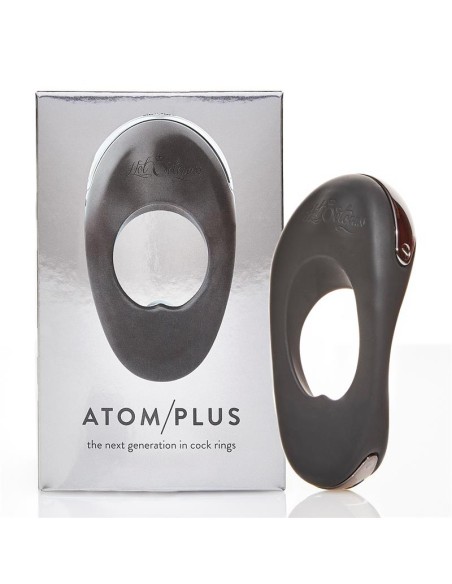 Anillo Vibrador Atom Plus Estimulacion Perianal Negro