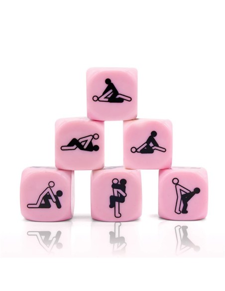 Dado Kamasutra Pictogramas 6 Posturas 25 mm Dado Kamasutra Pictogramas 6 Posturas 25 mm