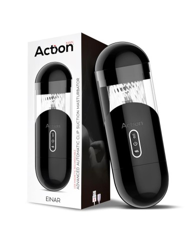Einar Masturbador Avanzado Automatico Efecto Succion y Vibracion USB Magnetico