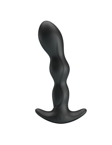 Yale Plug Anal con Vibracion Negro Yale Plug Anal con Vibracion Negro