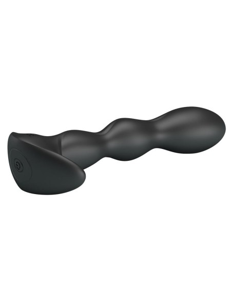 Yale Plug Anal con Vibracion Negro Yale Plug Anal con Vibracion Negro