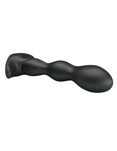 Yale Plug Anal con Vibracion Negro