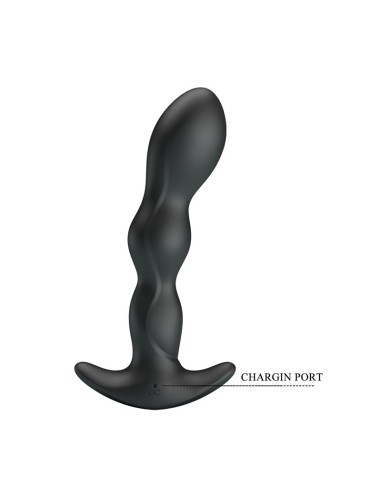 Yale Plug Anal con Vibracion Negro
