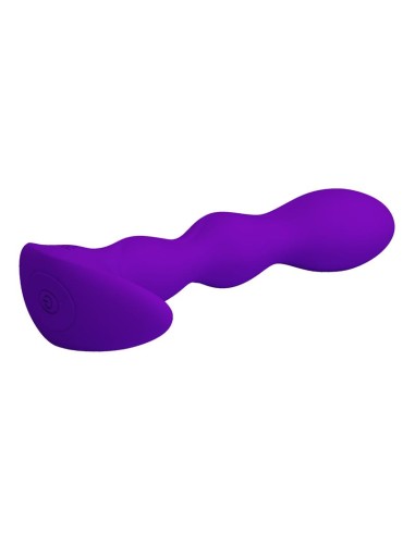 Yale Plug Anal con Vibracion Purpura