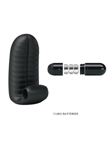 Abbott Funda para el Dedo con Vibracion Negro
