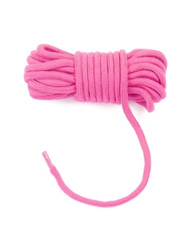 Cuerda Bondage Suave Rosa