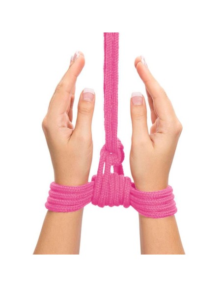 Cuerda Bondage Suave Rosa