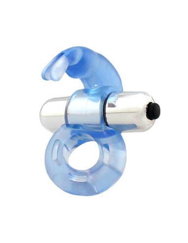 Firey Anillo Vibrador con Conejito Azul